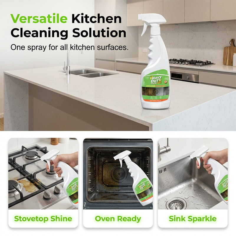 Heavy Duty Degreaser, 500ML Kitchen Cleaner Spray🔥