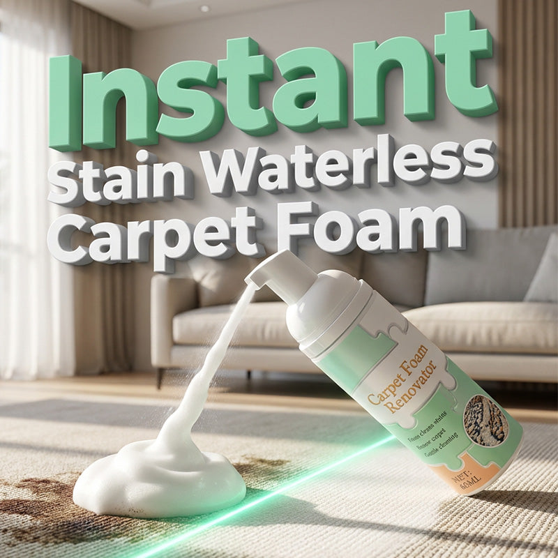 🔥Waterless Carpet Foam Stain Remover