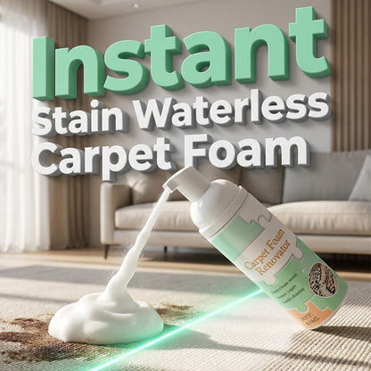 🔥Waterless Carpet Foam Stain Remover