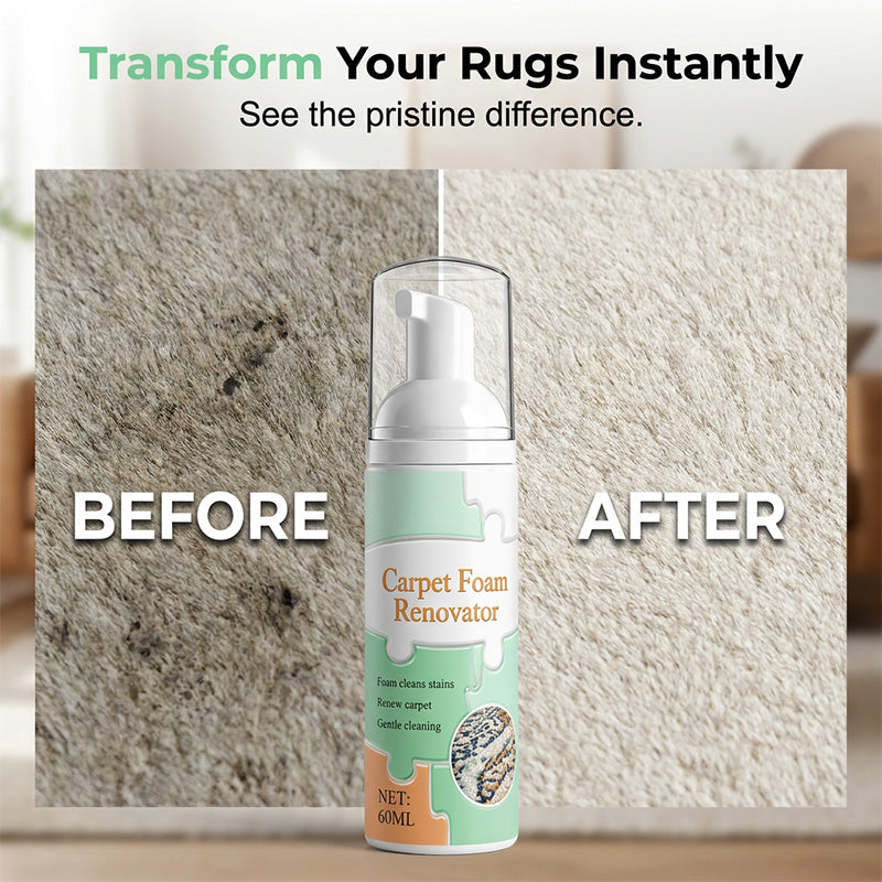 🔥Waterless Carpet Foam Stain Remover