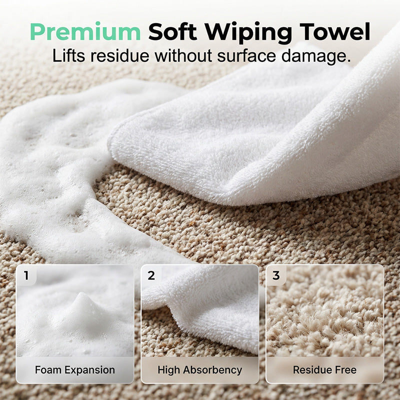 🔥Waterless Carpet Foam Stain Remover