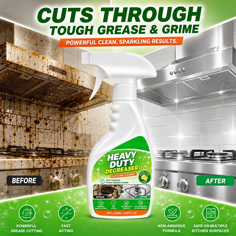 120ml Kitchen Degreaser Cleaner Powerful Spray